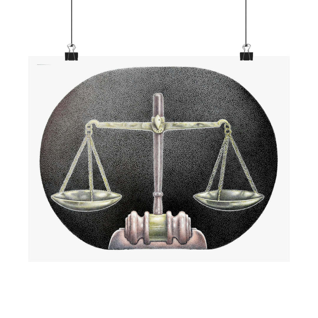 "Scales of Justice" Posters